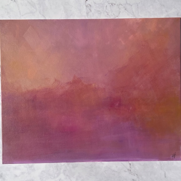 Turners Dream - Abstract Acrylic Painting | Original Artwork 16x20 Canvas Panel - Picture 13 of 13